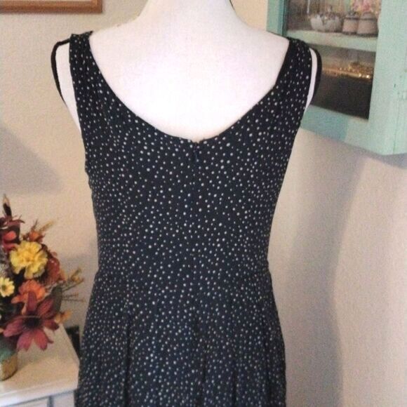 Talbots Pure Silk Polka Dot Dress - Picture 6 of 10